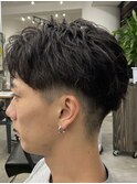 スパイキーショート/ジェットモヒカン/ショートバング/men's
