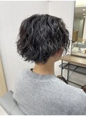 メンズ 波打ちパーマ