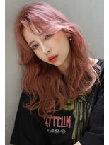 ロゼ 枚方(Rose)&nbsp;【ROSE】ピンクカラー＿レイヤーカット＿ブリーチ＿韓国