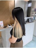 【EIGHT 豊崎】お客様スタイル…ブリーチ×ミルクティーベージュ