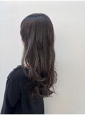ダークグレージュ×レイヤーカット