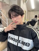 サイン メンズ 表参道(SIGN men's)&nbsp;フェザーパーマダウンパーマセンターパートニュアンスパーマ