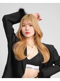 【代表内堀】韓国アイドル風ブロンドロングレイヤー