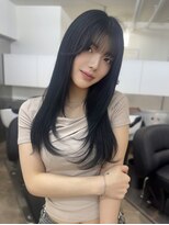 ラナンバイシダ(ranan by sida)&nbsp;ダークグレー&レイヤー/暗めカラー