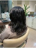 グレージュカラー透明感カラーオリーブカラー