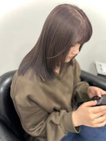 マインドヘアー(MiND HAiR) ラベンダーグレージュ_髪質改善ストレート_艶感カラー__5