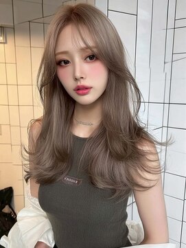 フォルテ ティアラ 横浜店(FORTE TIARA) 髪質改善/ブリーチなしダブルカラー/横浜駅/顔周り/学割U24/韓国