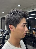 ニコ トウキョウ ロジック(nico TOKYO Logic)&nbsp;刈り上げアップバングスパイキーショートパーマスパイラルパーマ