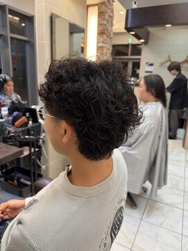 アルターリアン(aL ter LieN) スパイキーショート/ブルーブラック/サーフカール/千葉