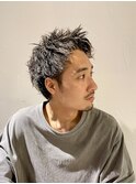スパイキーショート/メンズカット/中目黒