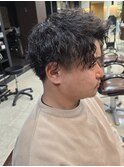 men's/センターパート/メンズパーマ/メンズカット/布施駅