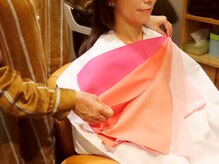 パーソナルカラー診断で似合うを見つけます