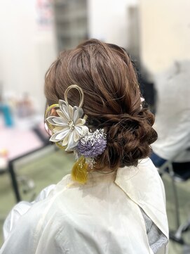 セルボーン ヘアセット/シニヨン/着物/ドレス/