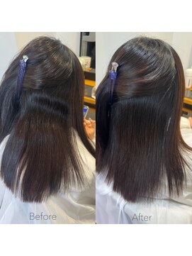 アニュー 大宮店(ANEW) 縮毛矯正のビフォーアフター