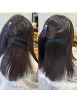 アニュー 大宮店(ANEW) 縮毛矯正のビフォーアフター