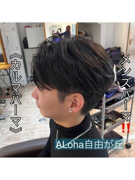 アロハ(ALoha) 《　カルマパーマ　》メンズパーマ！