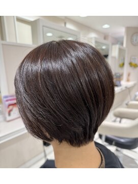 アッシュ 二俣川南口店(Ash) ショートボブ×ブラウンカラー