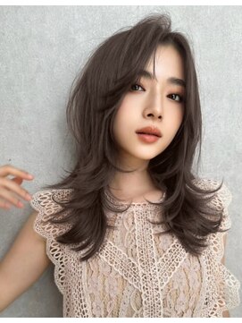 ロンドロゼ 池袋(Lond rose) レイヤーカット 韓国ヘア