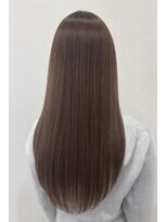 クオン(Kuon)&nbsp;艶感ベージュストレートロング