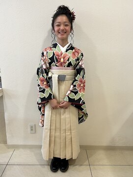 アールイードット(Re.) 小学生袴着付け