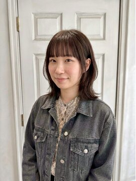 アロマ ヘアルーム 池袋店(AROMA hair room) イメチェン/前髪/ワイドバング/外ハネボブ/顔周りレイヤーボブ