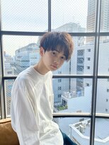 ジーナ オム 札幌(Zina Homme) ソフトツーブロックマッシュ*ニュアンスパーマ*Zina Homme札幌