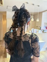ファム(femme) 人気のんちゃんおよばれヘアセット
