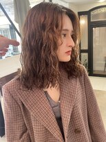 トリコ アヴェダ ららテラス北綾瀬(tricot AVEDA)&nbsp;ミディアムパーマ/デザインパーマ/くせ毛パーマ/ミディアムヘア