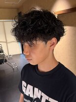 ウォルト 名駅店(walt)&nbsp;名駅 メンズ 強めシャドウパーマ ツーブロック
