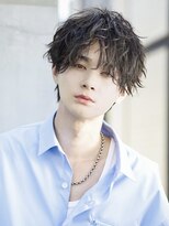 リップス 表参道店(LIPPS) 【6:4ルーズスパイラル】センターパートメンズパーマ
