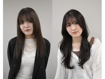 ブランシェ JR勝川駅南口店(BRANCHE)の写真/顔周りカット×レイヤーで小顔魅せ*繊細なcut技術で理想の可愛さを実現♪似合わせ◎[勝川/春日井/学割U24]