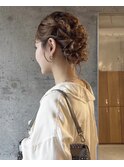 ふわふわ盛りヘアセット