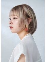 シックヘアー(SEQQU hair) ハイトーンボブ