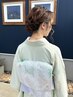 【訪問着】ヘアセット+着付け　￥14950～
