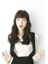 ルカ リノア(Luca lino:a)&nbsp;重めのロング　ワイドバング×波状ウェーブ☆