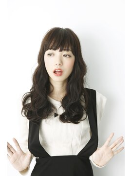 ルカ リノア(Luca lino:a) 重めのロング ワイドバング×波状ウェーブ☆