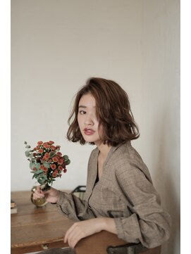 ヘア ラボ ニコ 藤沢店(hair Labo nico...) ハイライトボブ