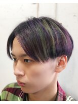 フリーダムデザイン(FreeDoM Design hair&nail)&nbsp;メンズセンターパートスタイル【代々木上原、渋谷】