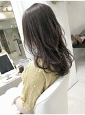 透ける暗髪