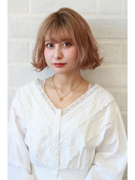 ヘアリゾートエーアイ 北千住店(hair resort Ai) 20代30代40代50代 色っぽふんわりショートの重軽ウェーブヘア♪