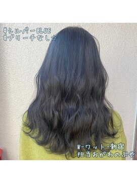 ワット 新宿店 新宿髪質改善韓国インナーカラー学割U24レイヤーメンズ白髪染め