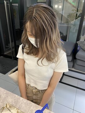 ラピス 名古屋駅前店(Lapis) 【Lapis名古屋】Balayage~greige color~