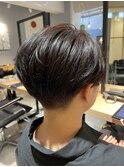 刈り上げマッシュショート