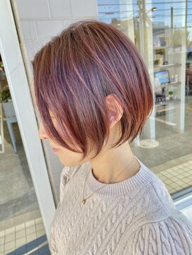 フォルムヘアデザイン 足利店(FORME hair design) 《FORME  director 谷津》大人の甘辛ショートボブ