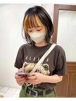 キジ(kiji) 【kiji】前髪ハイライト　＃久屋美容院＃丸の内美容院＃髪質改善