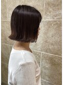 切りっぱなしボブ