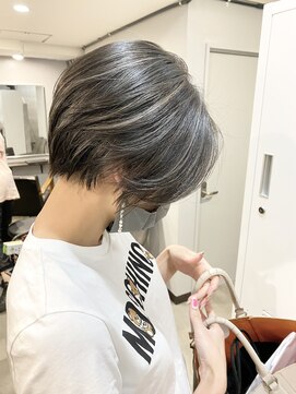 ベア(Bear) コントラストハイライトグレージュカラーケアブリーチベージュ