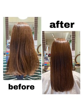 ボナセーラ ヴィーア(Buonasera via) 20代の方の髪質改善