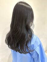 ザックラフィネ(ZACC raffine)&nbsp;黒髪風カラー/透明感カラー/ロング/ウェーブヘア