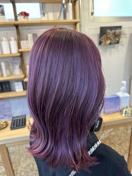 スクリバイタヒエ(SUKURI by tahie) #ピンクカラー　#ピンクラベンダー